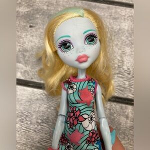 Monster High Lagoona Blue Doll with Turtle - 2015 Retired